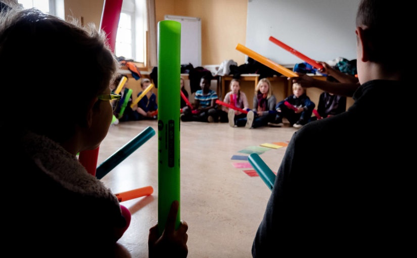 Stages « Musique, formes et couleurs » @La faculté d’architecture La Cambre Horta