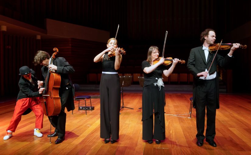 Concert classique de fin d’année à Tintigny : Nez Rouge#Quatuor Orchestre Royal de Wallonie Exemplaire