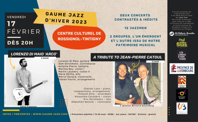 Gaume Jazz d’Hiver 2023