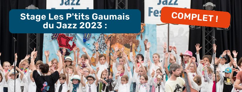 Stage Les P’tits Gaumais du Jazz 2023