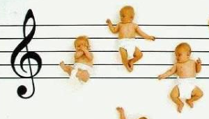 bébé musique