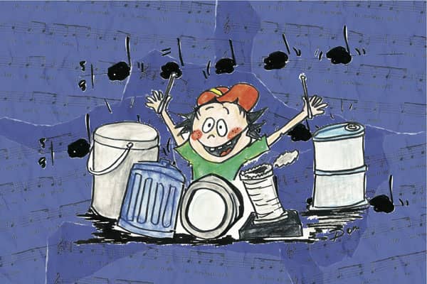 Stage de juillet à Tournai « Orchestre de percussions ». De 6 à 8 ans.