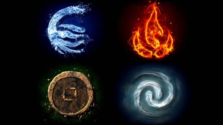 Stage de printemps :  Terre, air, feu et eau