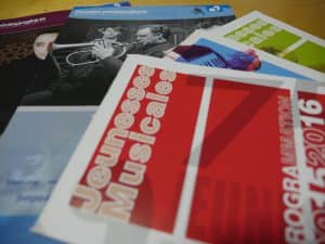Brochures saisons & Dossiers pédagogiques Jeunesses Musicales